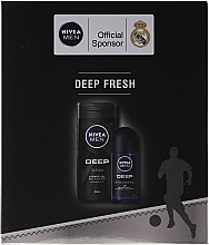 Парфумерія, косметика Набір - NIVEA MEN Deep Fresh (deo/50ml + sh/gel/250ml)