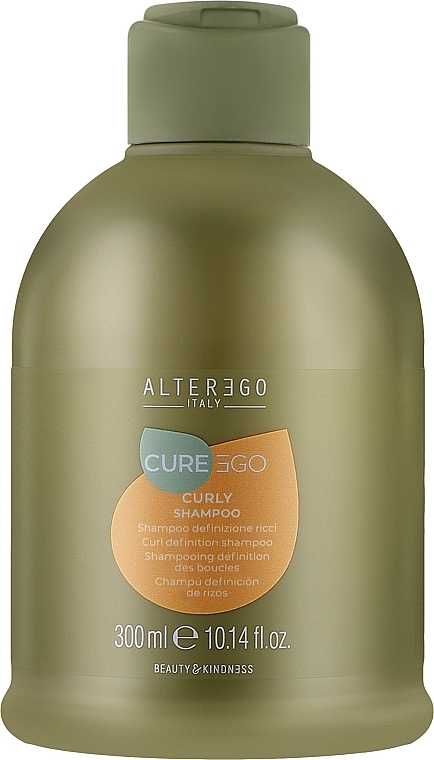 Шампунь для виткого або хвилястого волосся - Alter Ego Italy Cureego Curly Shampoo — фото N2