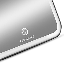 Зеркало-планшет, 10209-00, черное - Gillian Jones Tablet Mirror Black With LED And USB-C Charging — фото N2