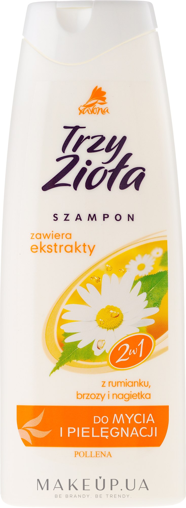 Шампунь-кондиціонер для волосся - Pollena Savona Three Herbs Of Calendula Shampoo Conditioner — фото 250ml