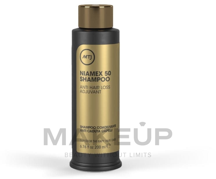 Шампунь для ослабленого волосся - MTJ Cosmetics Superior Therapy Niamex 50 Shampoo — фото 200ml