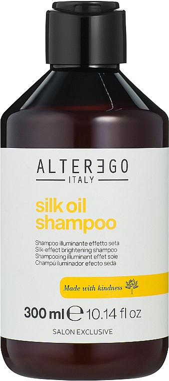 Шампунь для непослушных и вьющихся волос - Alter Ego Silk Oil Shampoo — фото N2