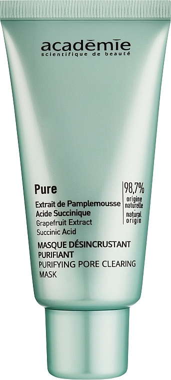 Маска для очищення пор з екстрактом грейпфрута - Academie Pure Purifying Pore Clearing Mask — фото N1