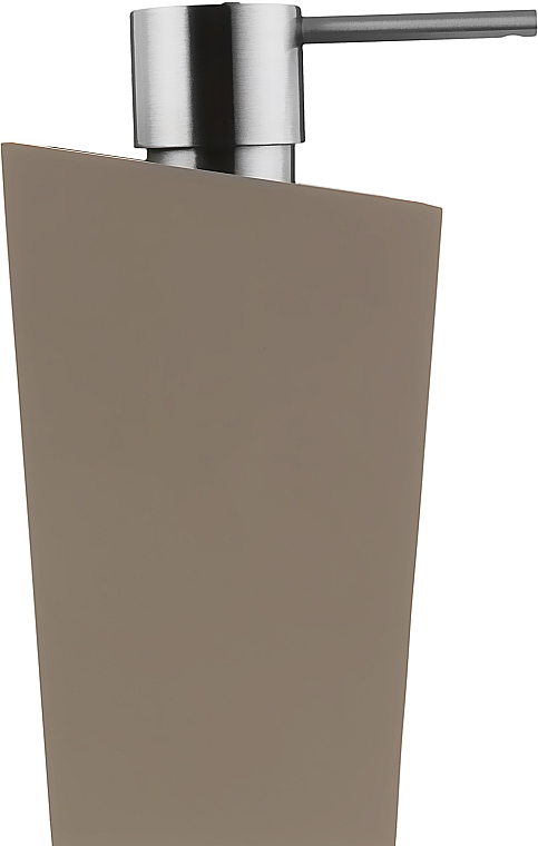 Дозатор для жидкого мыла "Yoshi", полирезин, 350 мл, серый - Spirella — фото N1