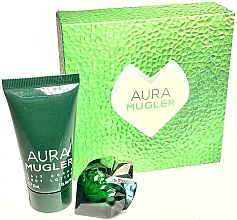 Духи, Парфюмерия, косметика Thierry Mugler Aura Mugler - Набор (edp/5ml + b/lot/30ml)