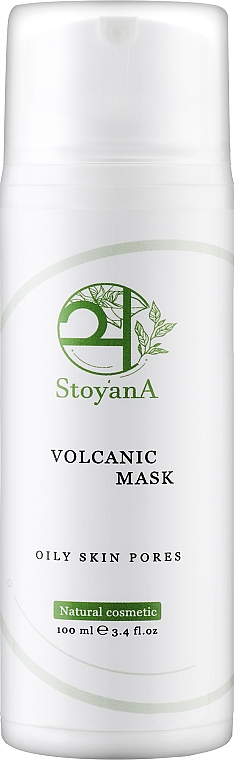 Маска для обличчя на основі вулканічного попелу - StoyanA Volcanic Mask Oily Skin Pores — фото N1