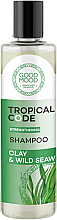Шампунь для волосся з екстрактами морських водоростей і глиною - Good Mood Tropical Code Strengthening Shampoo Clay & Wild Seaw — фото N1