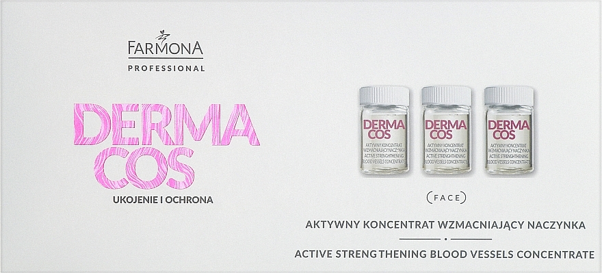 Активный концентрат укрепляющий сосуды - Farmona Professional Dermacos Active Strenghthening Blood Vessels Concentrate — фото N1