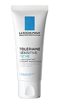 УЦІНКА Пребіотичний зволожувальний крем для захисту і заспокоєння шкіри обличчя - La Roche-Posay Toleriane Sensitive Riche * — фото N1