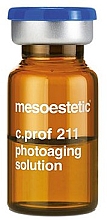 Мезококтейль для лікування фотостаріння - Mesoestetic C.prof 211 Photoaging Solution — фото N1