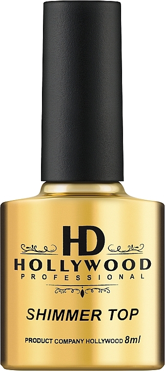 Світловідбивний топ для гель-лаку - HD Hollywood Rubber Top