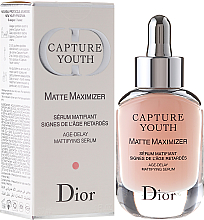 Духи, Парфюмерия, косметика УЦЕНКА Сыворотка с матирующим эффектом - Dior Capture Youth Matte Maximizer Age-Delay Mattifying Serum *