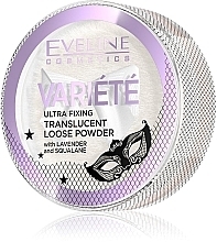 Пудра для лица - Eveline Cosmetics Variete Ultra Fixing Transparent Loose Face Powder — фото N2