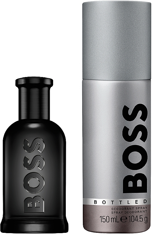 BOSS Bottled Parfum - Набор (parfum/50ml+deo/150ml) — фото N1