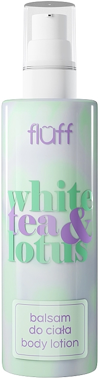 Лосьйон для тіла "Білий чай і лотос" - Fluff White Tea & Lotus Body Lotion — фото N1