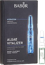 Ампулы для лица с водорослями - Babor Ampoule Concentrates Algae Vitalizer — фото N3