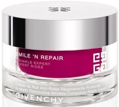 Парфумерія, косметика Нічний відновлюючий крем - Givenchy Smile N Repair Wrinkle Expert Night Cream 