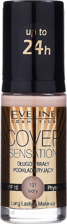 Тональный крем для лица - Eveline Cosmetics Cover Sensation SPF10 — фото N2
