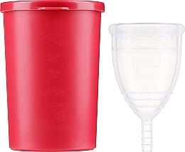 Менструальна чаша, розмір L + контейнер для дезінфекції - Yuuki Classic Large 2 — фото N2