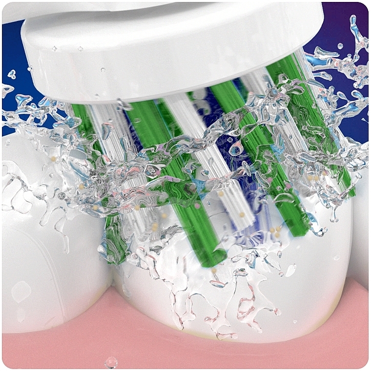 Сменная насадка для электрической зубной щетки, 2 шт. - Oral-B Cross Action Power Toothbrush Refill Heads — фото N5