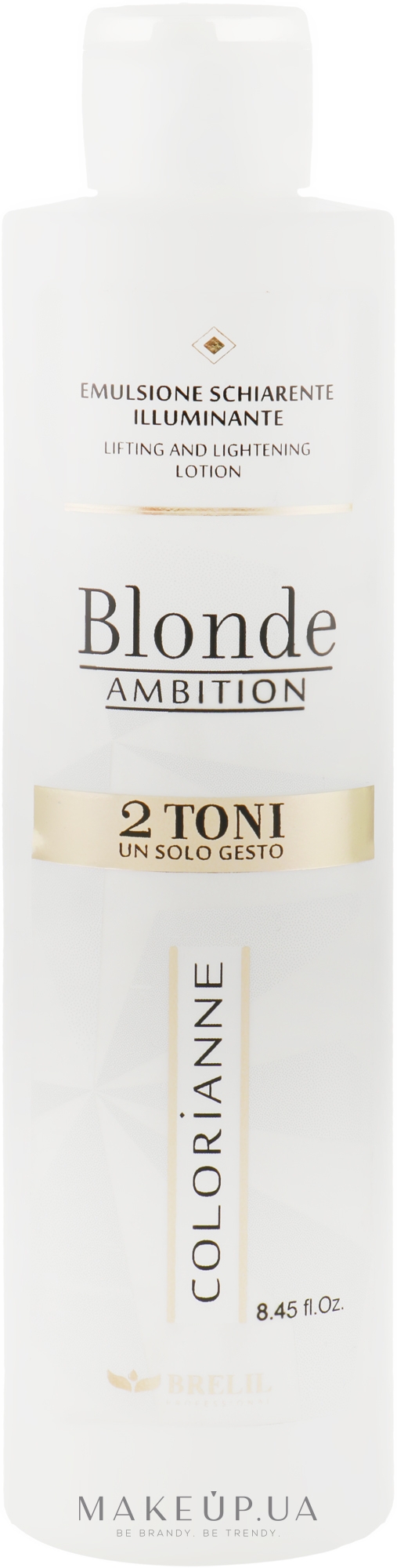 Осветляющий лосьон для волос - Brelil Colorianne Blonde Ambition — фото 250ml