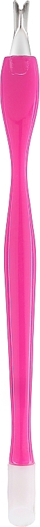 Тример для кутикули, 7408, яскраво-рожевий з білим - Top Choice — фото N1