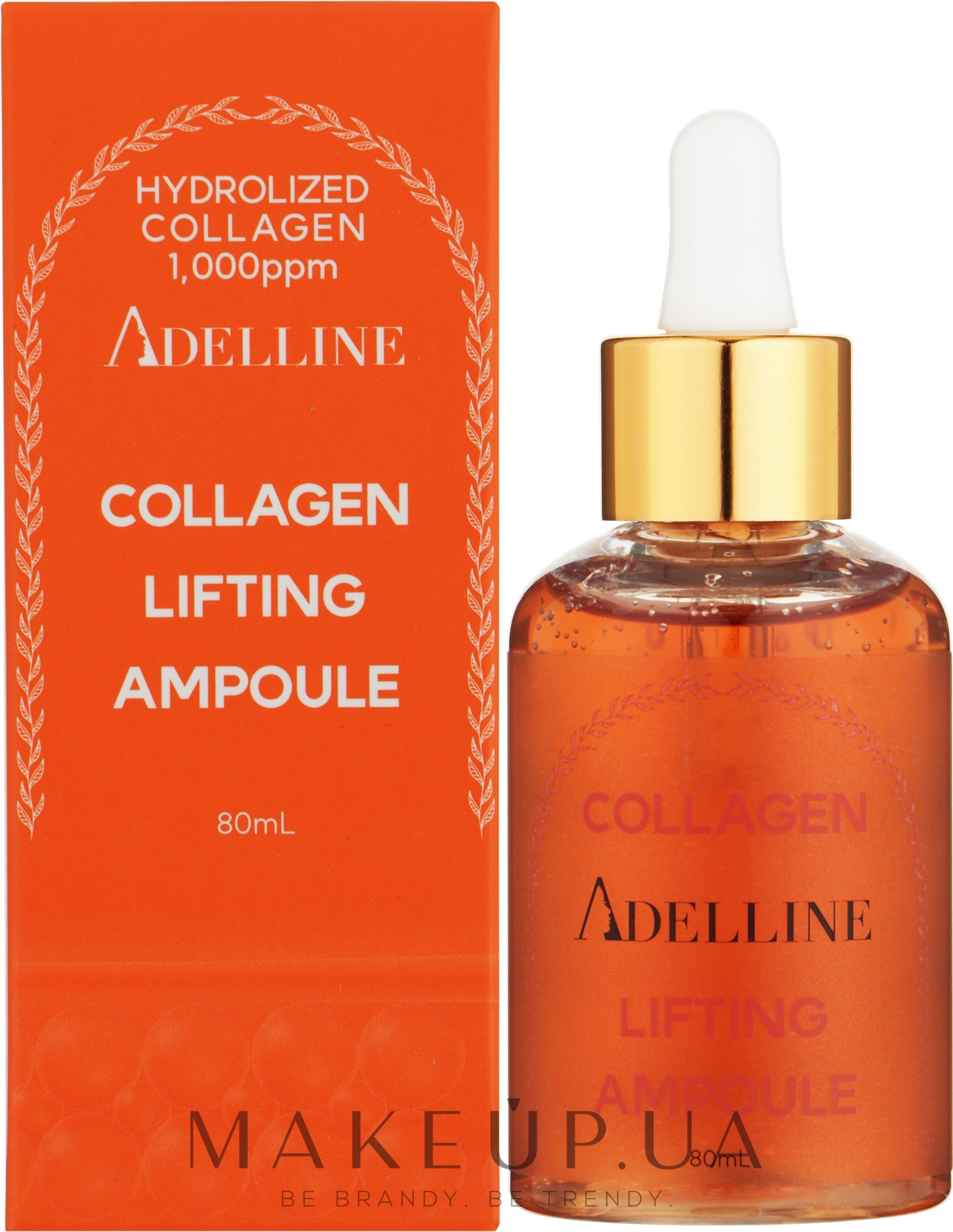 Ампульна сироватка для обличчя з колагеном, ліфтингова - Adelline Collagen Lifting Ampoule — фото 80ml