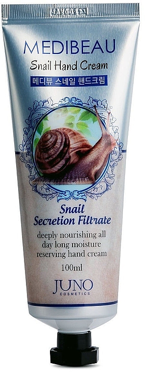 Крем для рук з муцином равлика - Juno Medibeau Snail Hand Cream — фото N2