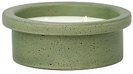 Парфумерія, косметика Ароматична свічка - Paddywax Folia Ceramic Candle Thyme & Olive Leaf