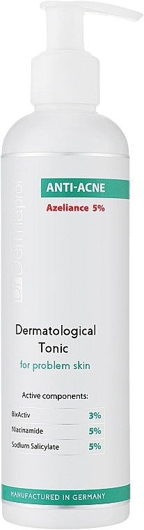 Дерматологический тоник для проблемной кожи - Dr. Dermaprof Anti-Acne Dermatological Tonic For Problem Skin — фото N1