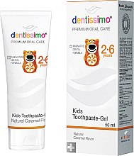 Духи, Парфюмерия, косметика УЦЕНКА Зубная паста для детей - Dentissimo Kids Toothpaste Caramel *