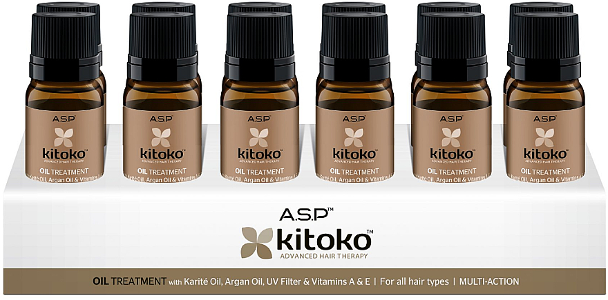 Набор - ASP Kitoko Oil Treatment (h/oil/12x10ml) — фото N1