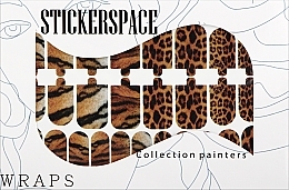Духи, Парфюмерия, косметика Дизайнерские наклейки для ногтей "Wild" - StickersSpace