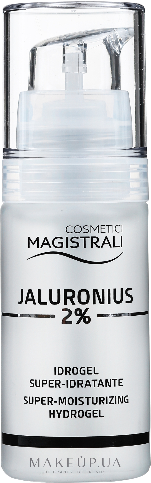 Суперзволожувальний гель для обличчя з гіалуроновою кислотою - Cosmetici Magistrali Jaluronius 2% — фото 30ml