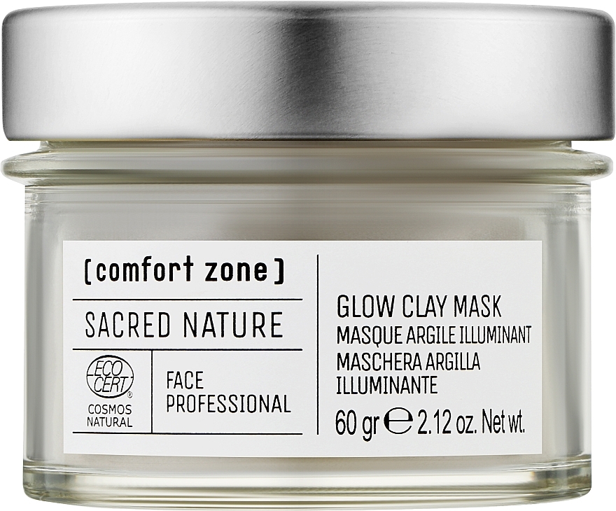 Маска для лица - Comfort Zone Sacred Nature Glow Clay Mask — фото N1