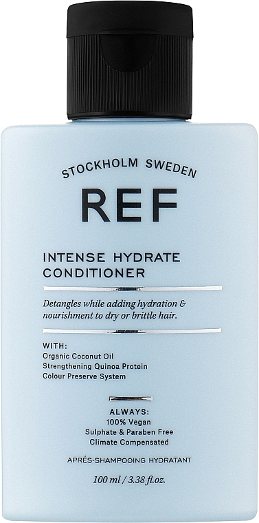 Зволожувальний кондиціонер для волосся, pH 3.5 - REF Intense Hydrate Conditioner (міні) — фото N3