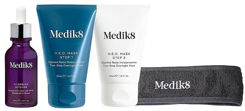 Набір - Medik8 Set Self-Care Sunday Collection (ser/30ml + mask/2x50ml + acc/1pc) — фото N2