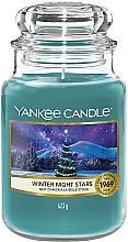 Парфумерія, косметика Ароматична свічка у банці - Yankee Candle Winter Night Stars Jar Candle