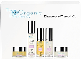 Духи, Парфюмерия, косметика Набор, 5 продуктов - The Organic Pharmacy Discovery Travel Kit 