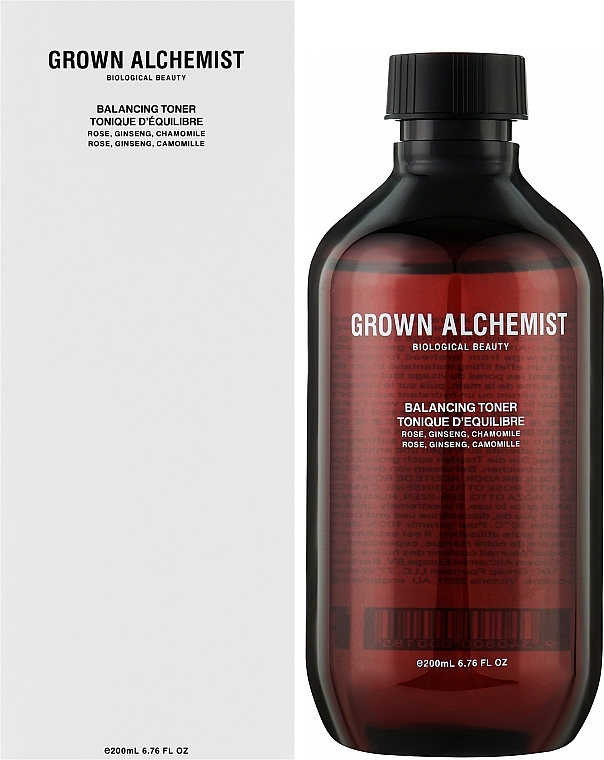 Регулирующий тонер - Grown Alchemist Balancing Toner: Rose Absolute, Ginseng & Chamomile — фото N2