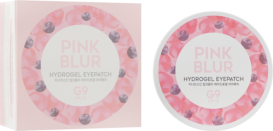 Патчі для очей, гідрогелеві - G9Skin Pink Blur Hydrogel Eyepatch