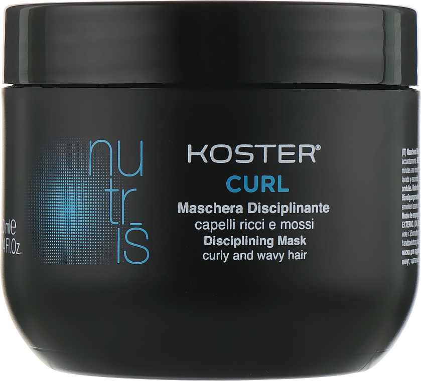 Маска для кучерявого й хвилястого волосся - Koster Nutris Curl Disciplining Mask — фото N1