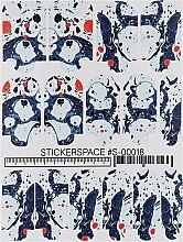 Дизайнерские наклейки для ногтей "Wraps S-00018" - StickersSpace — фото N1