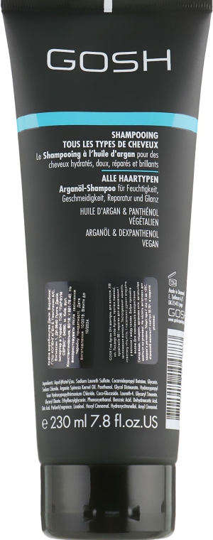 Шампунь для волос с аргановым маслом - Gosh Copenhagen Argan Oil Shampoo — фото N2