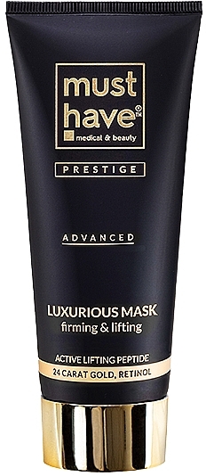 Розгладжувальна ліфтинг-маска з 24-каратним золотом - MustHave Prestige Advanced Luxurious Mask Firming & Lifting — фото N1