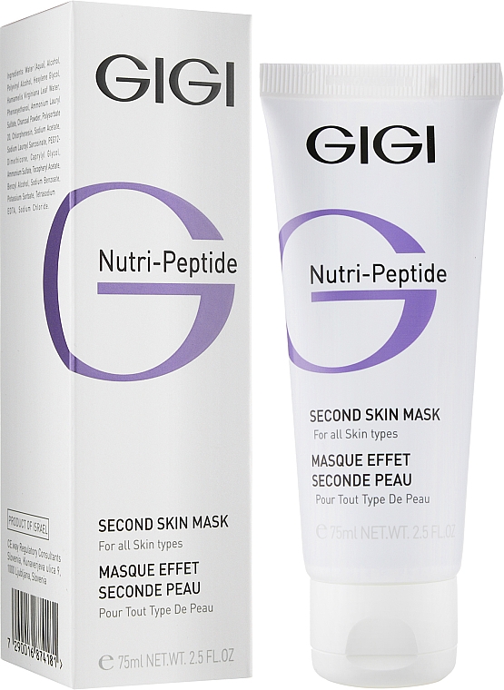 Маска-пилинг - Gigi Nutri-Peptide Second Skin Mask — фото N2
