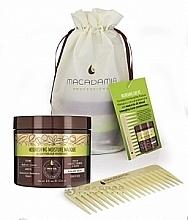 Духи, Парфюмерия, косметика Набор - Macadamia Professional Ultra Rich Moisture (h/mask/236ml + brush/1pcs)