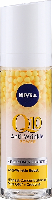 Сироватка проти зморщок - NIVEA Q10 Anti-Wrinkle Power Pearls Serum