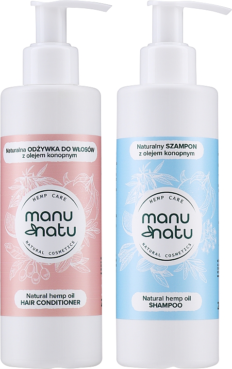 Набор - Manu Natu Nice Hair (shmp/200ml + cond/200ml) — фото N2