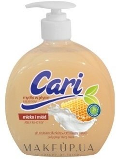 Жидкое мыло "Молоко и мед" - Cari Milk And Honey Liquid Soap — фото 500ml
